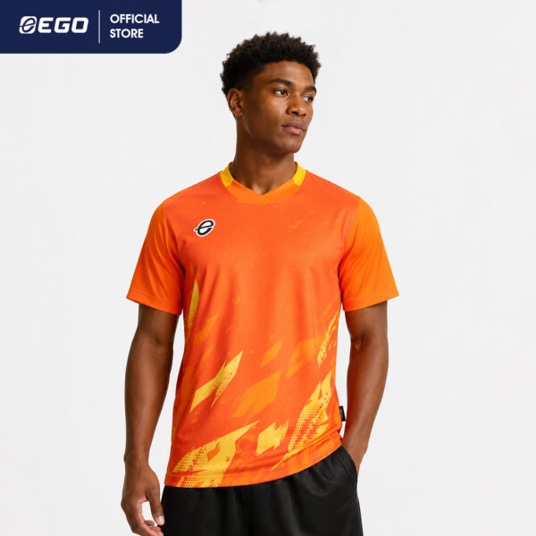 EG5177 เสื้อฟุตบอลคอกลมพิมพ์ลาย TERRA (เทอร่า) (EGO SPORT)