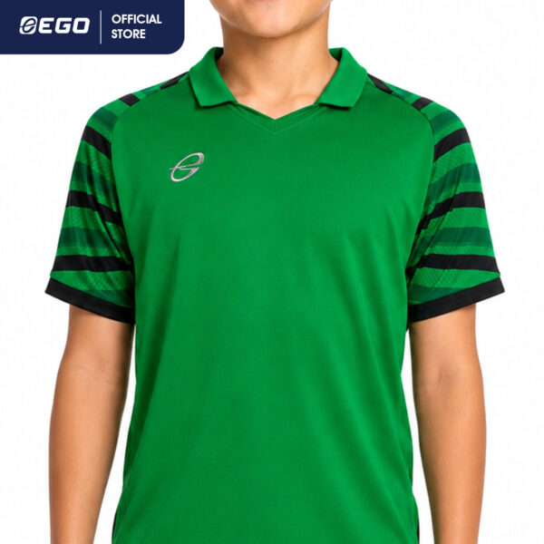 Second image of EG5154 KIDS เสื้อคอวีปกแขนสั้น  EGO SPORT