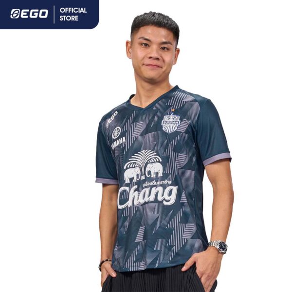 EC-001 EGO x Buriram Traning Jersey 2024-25 เสื้อซ้อมบุรีรัมย์ ยูไนเต็ด แขนสั้นสีกรม