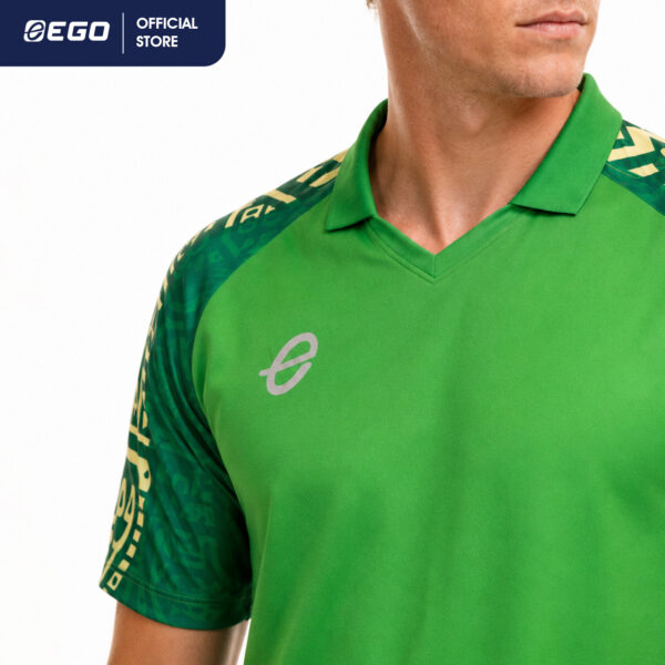 EG5164(2L-7L) เสื้อฟุตบอลคอปกวีปกพิมพ์ลายAFCON-AZTEC (EGO SPORT)